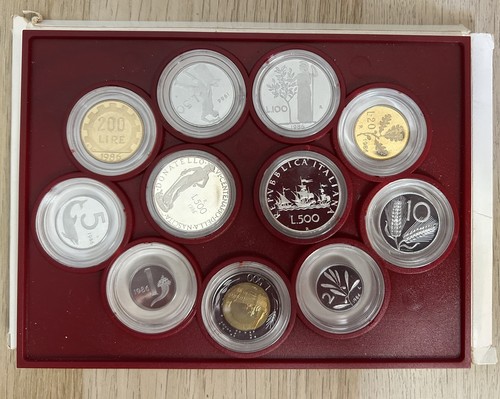 Monete lira italia confezione - lira,