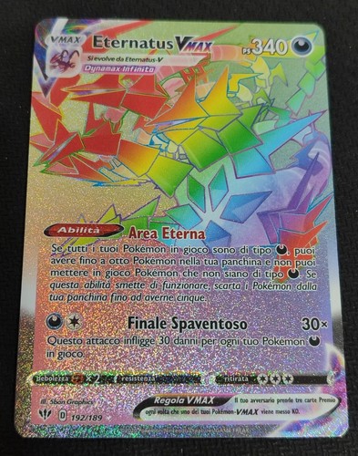 Carta pokémon eternatus vmax - pokémon,