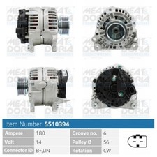 140 CV Alternatore per VW Passat CC 357 2.0 TDI 4motion KW 103 CV 140