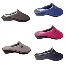 Pantofole donna chiuse ciabatte comode estive casa 35 36 37 38 39 40 41 blu