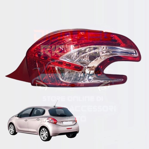 Fanale posteriore stop con led - con,