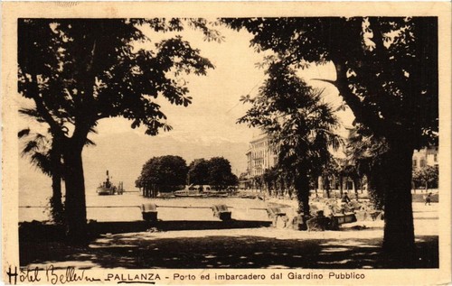 Cartolina cpa pallanza - cartolina,