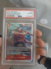 Edward Newgate Op02-004 PSA 10 Barbabianca Onepiece Card Game