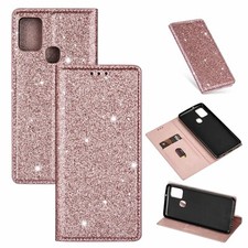 Custodia glitter flip card