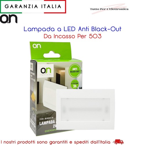 Lampada emergenza per scatola - lampada,