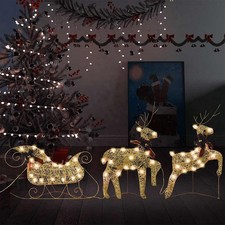 Renne E Slitta Di Natale