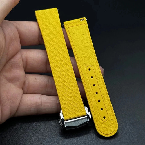 Cinturino silicone giallo - cinturino,