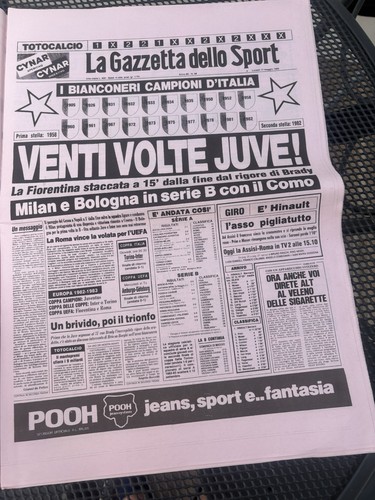 Giornale calcio ristampa - calcio, 17