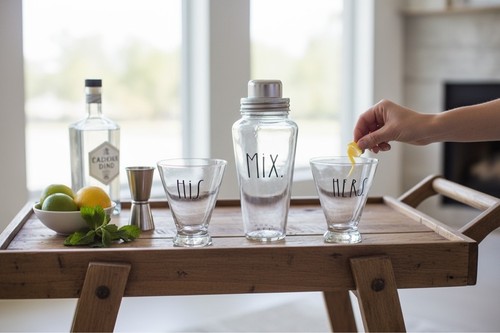 Set shaker bicchieri da - set,