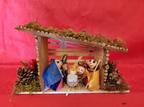 Presepe natività sacra - presepe,