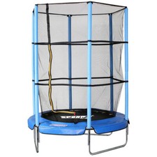 Tappeto Elastico SPORT ONE Trampolino Rete 140 cm Esterno Salto Jump