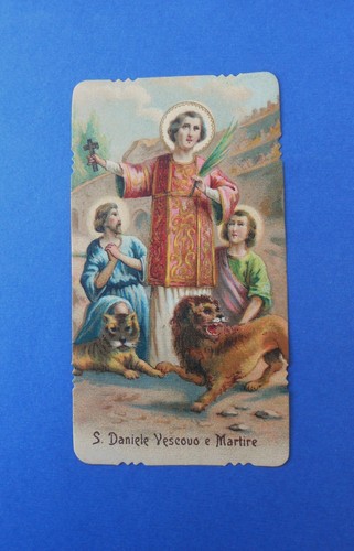Santino holycard san daniele - santino,