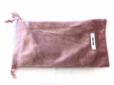 Miu Miu Custodia Fodero Morbido Velluto Rosa