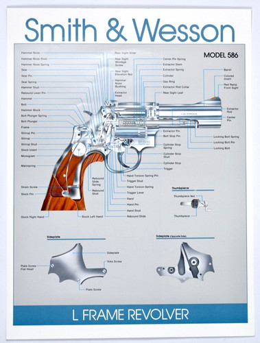 Poster vintage smith wesson - poster,