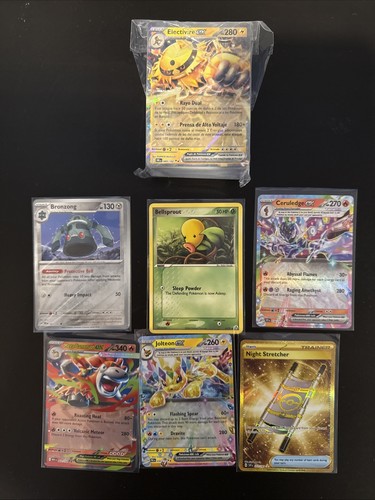 Lotto carte pokémon - carte,