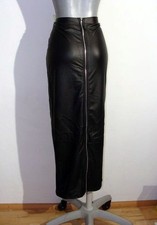 Gonna gobba pelle look nero 2