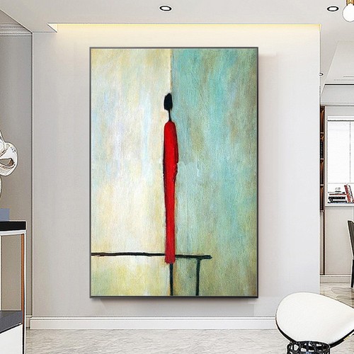 Grande figura dipinta mano - figura, a