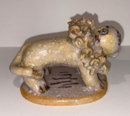 Guido gambone scultura leone - guido,