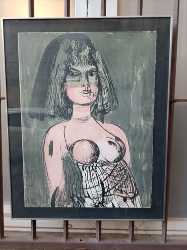 Quadro stampa bruno - -,