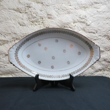 Piatto Ovale In Porcellana Di