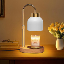 Lampada Scalda Candela, Lampada per Candele Con Timer E Dimmer, Candle Warmer La