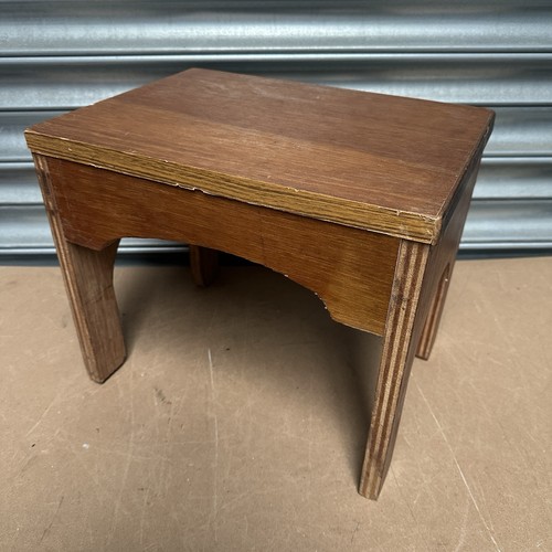 Sgabello gradini rustico - a,