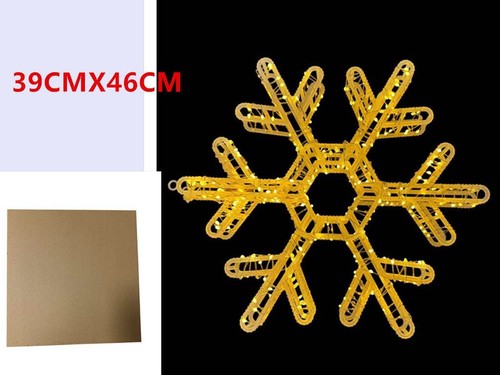 Fiocco neve luminoso led - x, di