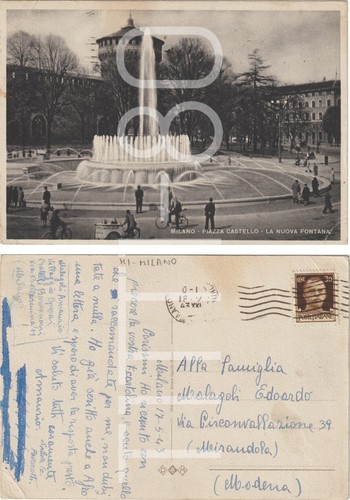 Milano piazza castello - -, la