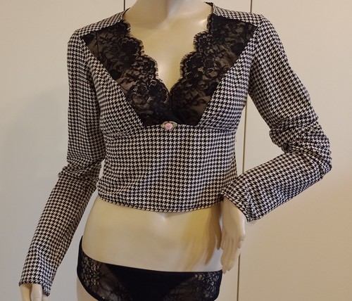 Tezenis top pied - top, pied-de-poule