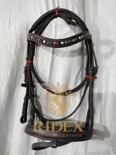 Briglia pelle dressage - pelle, da