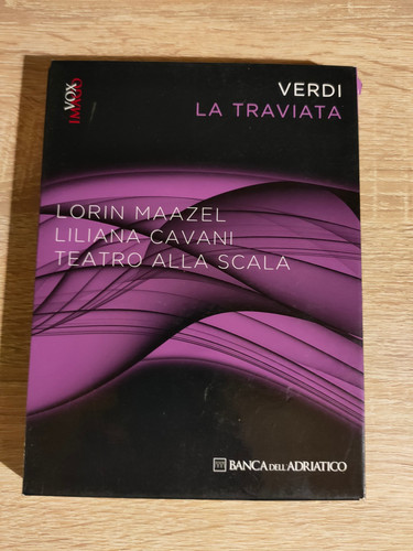 Dvd verdi traviata - verdi, la