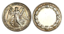 O994, Germania, c1900, Amburgo Art Society medaglia bronzo, apicoltura, alveare