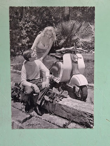 Cartolina originale lambretta - cartolina,