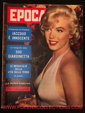 EPOCA N°489 1960 MARILYN MONROE BUSCAGLIONE FIAT 500 GIARDINETTA 