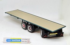 # 1/43 SEMIRIMORCHIO a 3 ASSI VOLTA CORRETTA BARTOLETTI by BATTAX x motrici IXO_