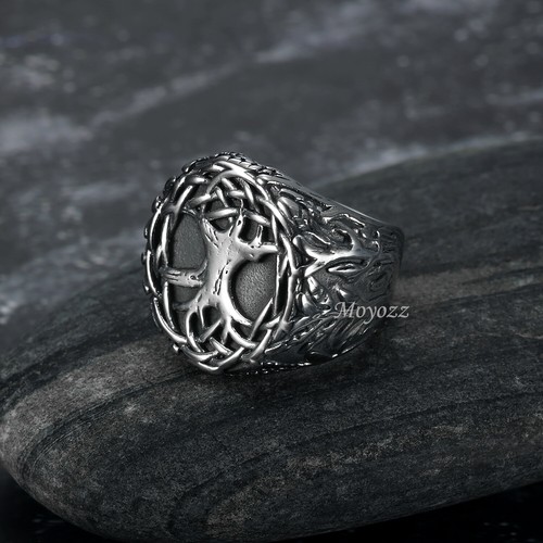 Anello uomo acciaio inox - , nodo