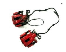 MINI F55 F56 JCW WORKS COPPIA PINZE FRENO POSTERIORI + PORTAPACCHI ORIGINALI BREMBO