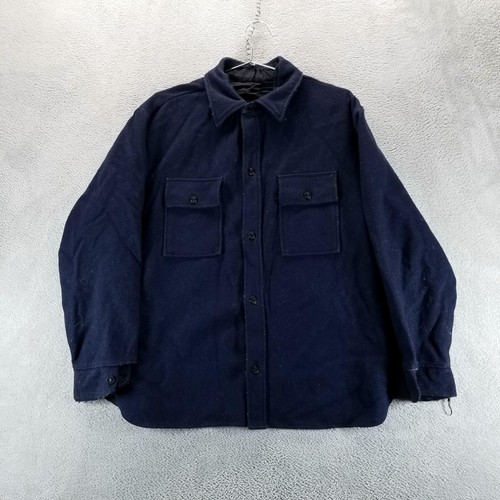 Vintage navy shacket - us, uomo