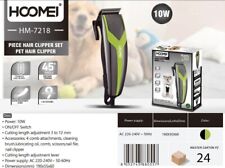 Tosatrice Animali Hoomei HM-7218 10W Acciaio Inox 9 Accessori Set Completo