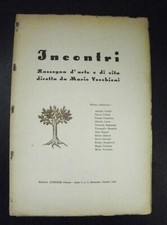 Rivista INCONTRI n.5- 1959