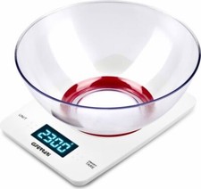 Bilancia Cucina Digitale Elettronica G3 Ferrari Max 5 Kg + Ciotola G20071 Sfera