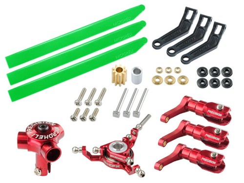 Microheli cnc plastica - microheli, al/plastica