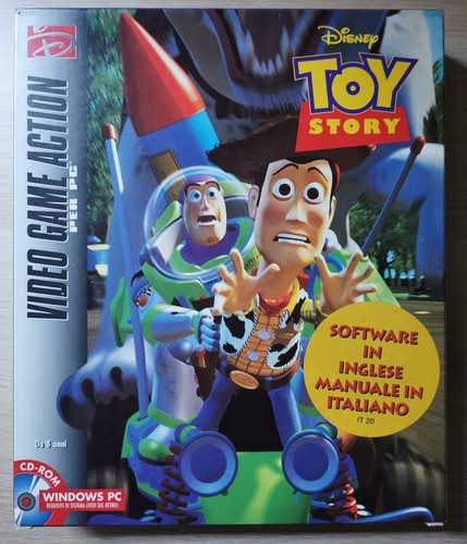 Toy story video game action - story,