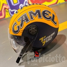 Casco vintage in pelle