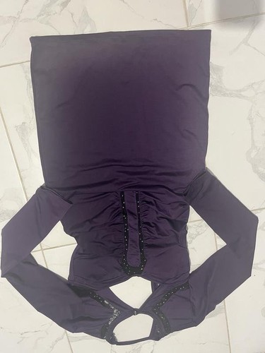 Abito donna swarovski viola - abito,