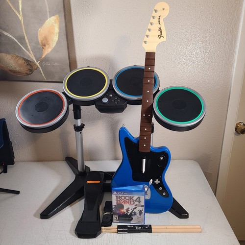 Rock band rivals ps4 bundle - band,