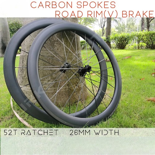 Set ruote bici - fibra, di