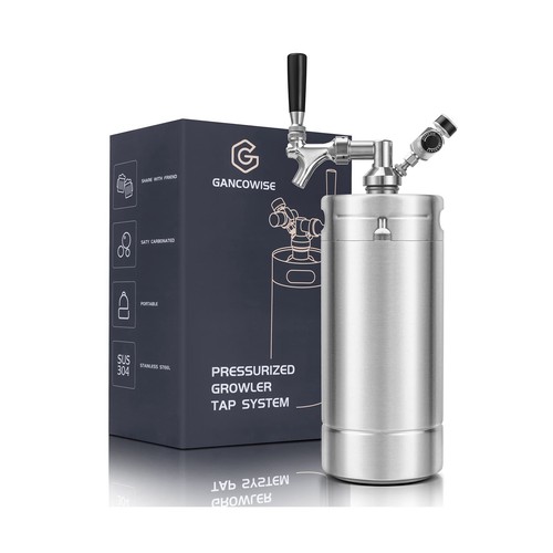 128oz mini keg growler - keg,