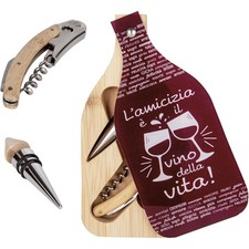 Linea bordeaux Set 2pz