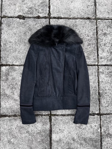Giacca pelle scamosciata - giacca,